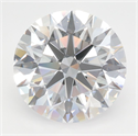 Del inventario de diamantes de laboratorio, 3.50 quilates, Redondo , Color D, claridad IF y certificado GIA
