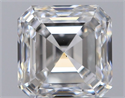 Natural Diamond 1.01 Carats, Asscher with  Cut, F Color, VS2 Clarity and Certified by GIA