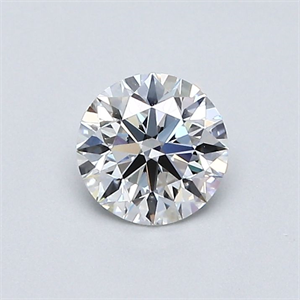 Foto Diamante Natural 0.50 quilates, Redondo , Color F, claridad VVS2 y certificado GIA de