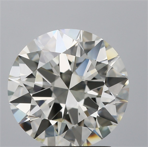 Picture of Natural Diamond 3.00 Carats, Round with Excellent Cut, K Color, VS1 Clarity and Certified by GIA
