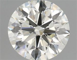 Picture of Natural Diamond 0.60 Carats, Round with Excellent Cut, M Color, VS2 Clarity and Certified by GIA