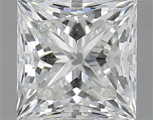 Picture of Natural Diamond 1.20 Carats, Princess with  Cut, J Color, VS2 Clarity and Certified by GIA