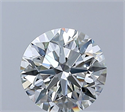 Natural Diamond 0.90 Carats, Round with Excellent Cut, I Color, SI1 Clarity and Certified by GIA
