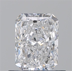 Picture of Natural Diamond 0.70 Carats, Radiant with  Cut, D Color, VVS2 Clarity and Certified by GIA