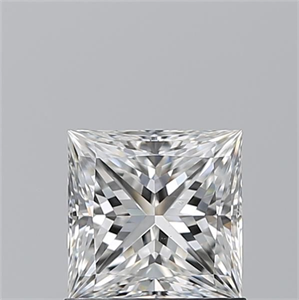 Foto Diamante Natural 1.01 quilates, Princesa , Color F, claridad VS2 y certificado GIA de