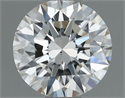 Natural Diamond 0.51 Carats, Round with Excellent Cut, G Color, VS2 Clarity and Certified by IGI