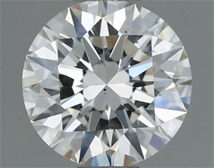 Picture of Natural Diamond 0.51 Carats, Round with Excellent Cut, G Color, VS2 Clarity and Certified by IGI