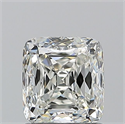 Diamante Natural 1.20 quilates, Del cojín , Color I, claridad VVS2 y certificado GIA