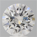 Lab Grown Diamond 4.50 Carats, Round with Excellent Cut, E Color, VS1 Clarity and Certified by IGI
