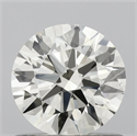 Natural Diamond 0.80 Carats, Round with Excellent Cut, K Color, VS1 Clarity and Certified by IGI