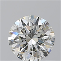 Natural Diamond 0.70 Carats, Round with Excellent Cut, J Color, VS1 Clarity and Certified by GIA