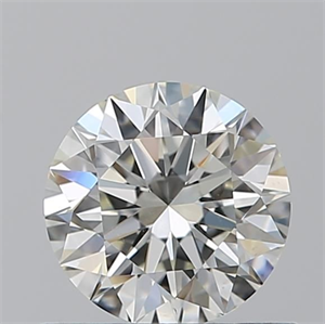 Picture of Natural Diamond 0.70 Carats, Round with Excellent Cut, J Color, VS1 Clarity and Certified by GIA