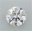 Lab Grown Diamond 1.01 Carats, Round with Very Good Cut, F Color, VVS2 Clarity and Certified by IGI
