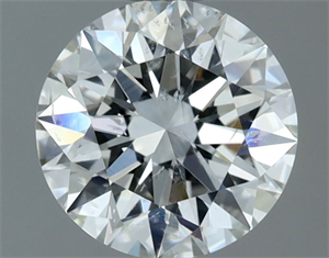 Picture of Natural Diamond 1.01 Carats, Round with Excellent Cut, I Color, I1 Clarity and Certified by GIA