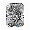 Natural Diamond 0.41 Carats, Radiant with  Cut, I Color, VS1 Clarity and Certified by GIA