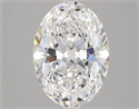 Diamante Natural 3.50 quilates, Ovalado , Color E, claridad VS2 y certificado GIA
