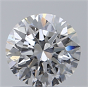 Natural Diamond 1.01 Carats, Round with Excellent Cut, D Color, SI2 Clarity and Certified by GIA