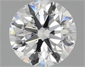 Natural Diamond 2.00 Carats, Round with Excellent Cut, D Color, VVS2 Clarity and Certified by GIA