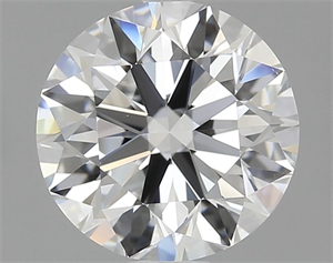 Picture of Natural Diamond 2.00 Carats, Round with Excellent Cut, D Color, VVS2 Clarity and Certified by GIA