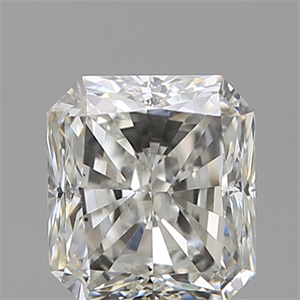 Foto Diamante Natural 1.00 quilates, Radiante , Color J, claridad SI1 y certificado GIA de