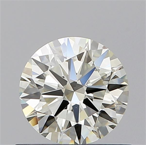 Picture of Natural Diamond 0.60 Carats, Round with Excellent Cut, M Color, SI1 Clarity and Certified by GIA