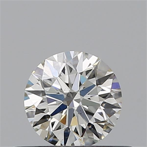 Picture of Natural Diamond 0.41 Carats, Round with Excellent Cut, J Color, SI1 Clarity and Certified by GIA
