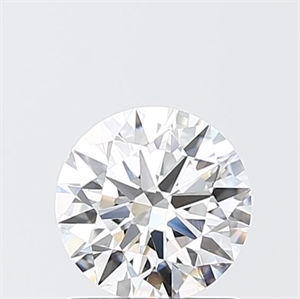 Picture of Lab Grown Diamond 1.07 Carats, Round with Ideal Cut, D Color, VS1 Clarity and Certified by IGI