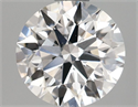 Lab Grown Diamond 1.05 Carats, Round with Ideal Cut, E Color, VS1 Clarity and Certified by IGI