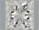Natural Diamond 1.50 Carats, Princess with  Cut, L Color, VS1 Clarity and Certified by IGI