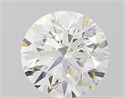 Natural Diamond 0.71 Carats, Round with Excellent Cut, F Color, SI1 Clarity and Certified by GIA