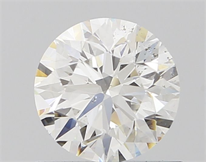 Picture of Natural Diamond 0.71 Carats, Round with Excellent Cut, F Color, SI1 Clarity and Certified by GIA