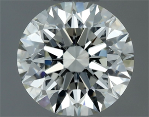 Picture of Natural Diamond 0.80 Carats, Round with Excellent Cut, I Color, VVS1 Clarity and Certified by IGI
