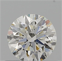 Natural Diamond 0.51 Carats, Round with Excellent Cut, I Color, VS1 Clarity and Certified by GIA