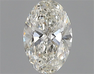 Picture of Natural Diamond 0.40 Carats, Oval with  Cut, H Color, SI2 Clarity and Certified by GIA