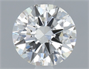 Natural Diamond 0.80 Carats, Round with Excellent Cut, I Color, SI1 Clarity and Certified by GIA