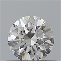 Natural Diamond 0.40 Carats, Round with Excellent Cut, G Color, VVS2 Clarity and Certified by IGI