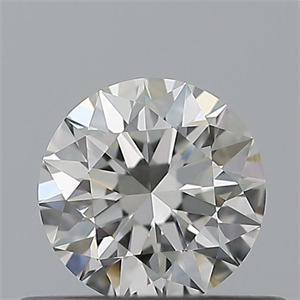 Picture of Natural Diamond 0.40 Carats, Round with Excellent Cut, G Color, VVS2 Clarity and Certified by IGI