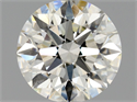 Diamante Natural 0.66 quilates, Redondo , Color K, claridad SI1 y certificado GIA
