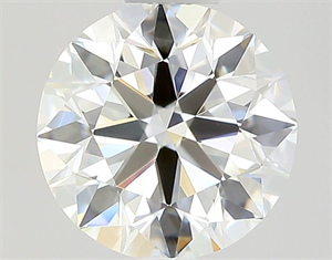 Picture of Natural Diamond 0.70 Carats, Round with Excellent Cut, I Color, VVS1 Clarity and Certified by GIA