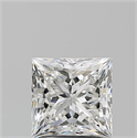 Natural Diamond 2.02 Carats, Princess with  Cut, H Color, VS1 Clarity and Certified by GIA