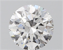 Natural Diamond 0.50 Carats, Round with Very Good Cut, E Color, SI1 Clarity and Certified by GIA