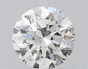Picture of Natural Diamond 0.50 Carats, Round with Very Good Cut, E Color, SI1 Clarity and Certified by GIA