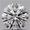 Lab Grown Diamond 0.93 Carats, Round with Ideal Cut, E Color, VVS1 Clarity and Certified by IGI
