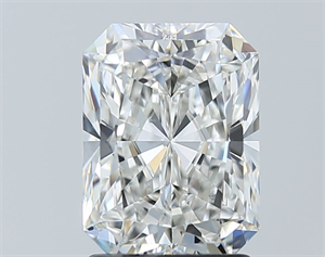 Picture of Natural Diamond 2.05 Carats, Radiant with  Cut, G Color, SI1 Clarity and Certified by GIA