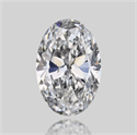 Diamante Natural 0.52 quilates, Ovalado , Color F, claridad SI1 y certificado GIA