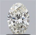Diamante Natural 0.70 quilates, Ovalado , Color I, claridad VS2 y certificado GIA