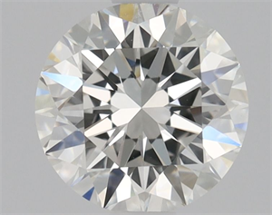 Picture of Natural Diamond 0.80 Carats, Round with Excellent Cut, G Color, IF Clarity and Certified by GIA