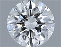 Diamante Natural 0.90 quilates, Redondo , Color D, claridad SI2 y certificado GIA