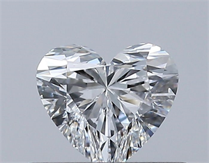 Picture of Natural Diamond 0.36 Carats, Heart with  Cut, F Color, VS1 Clarity and Certified by GIA