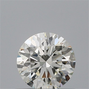 Picture of Natural Diamond 0.45 Carats, Round with Excellent Cut, G Color, IF Clarity and Certified by IGI